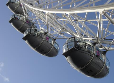 Capsules van de London Eye